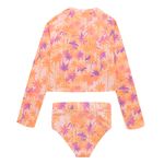 Tankini-silueta-crop-para-niña-Ropa-nina-Naranja