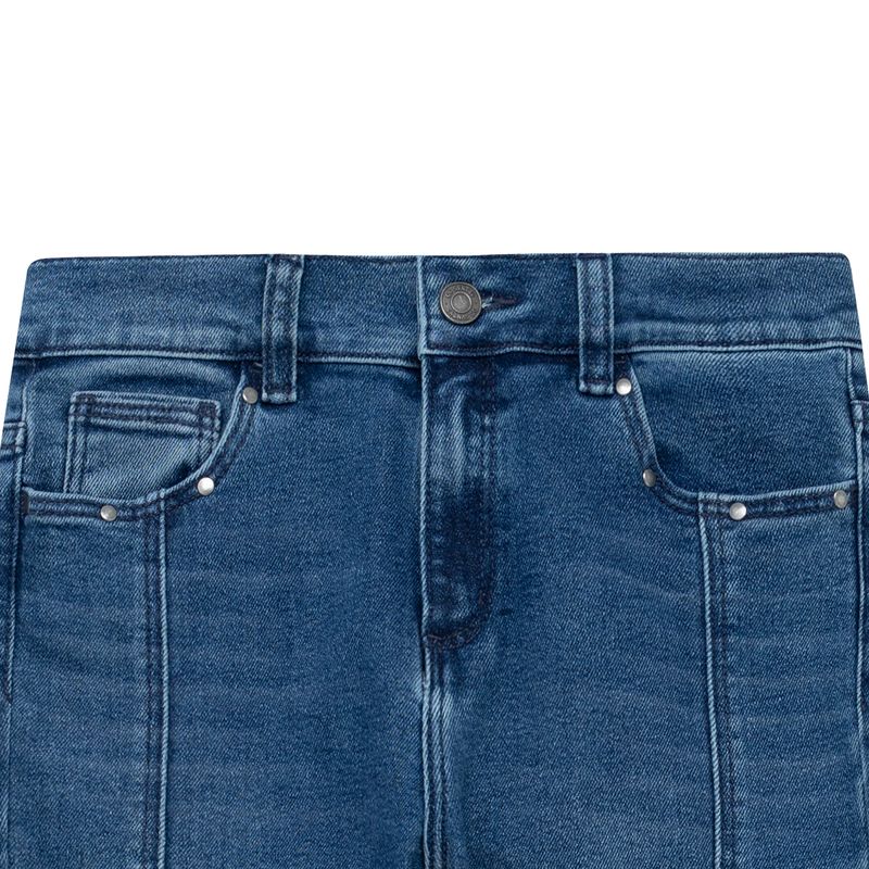 Denim-silueta-super-skinny-para-niña-Ropa-nina-Indigo-Medio