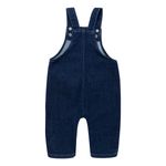 Overall-largo-en-denim-para-recien-nacido-unisex-Ropa-recien-nacido-nino-Indigo-Medio