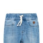 Denim-con-cordon-ajustable-para-recien-nacido-unisex-Ropa-recien-nacido-nino-Indigo-Claro