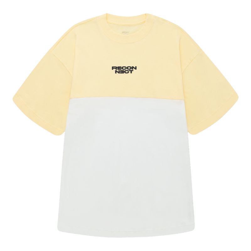 Conjunto-camiseta-manga-corta---bermuda-para-niño-Ropa-nino-Amarillo