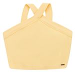 Crop-top-manga-sisa-para-niña-Ropa-nina-Amarillo