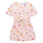 Vestido-manga-corta-para-bebe-niña-Ropa-bebe-nina-Rosado