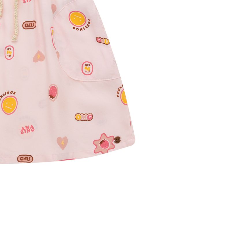 Vestido-manga-corta-para-bebe-niña-Ropa-bebe-nina-Rosado