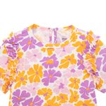 Camiseta-manga-corta-con-boleros-para-bebe-niña-Ropa-bebe-nina-Gris