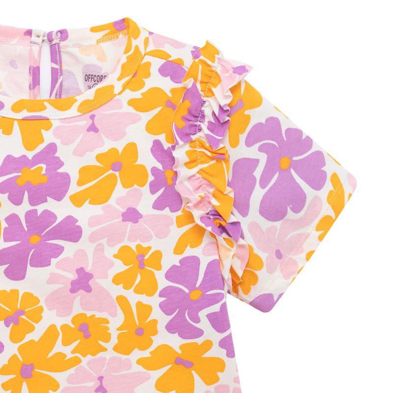 Camiseta-manga-corta-con-boleros-para-bebe-niña-Ropa-bebe-nina-Gris