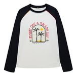 Camiseta-de-baño-manga-larga-para-niño-Ropa-nino-Negro