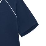 Camiseta-tipo-polo-para-niño-Ropa-nino-Azul