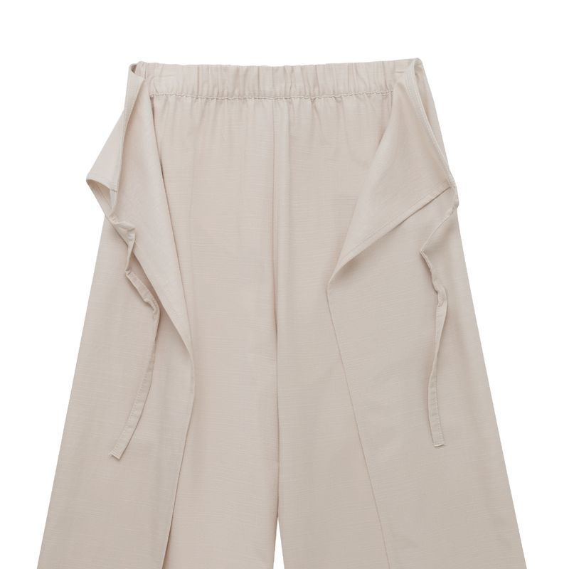 Conjunto-camiseta-manga-corta---pantalon-para-niña-Ropa-nina-Blanco