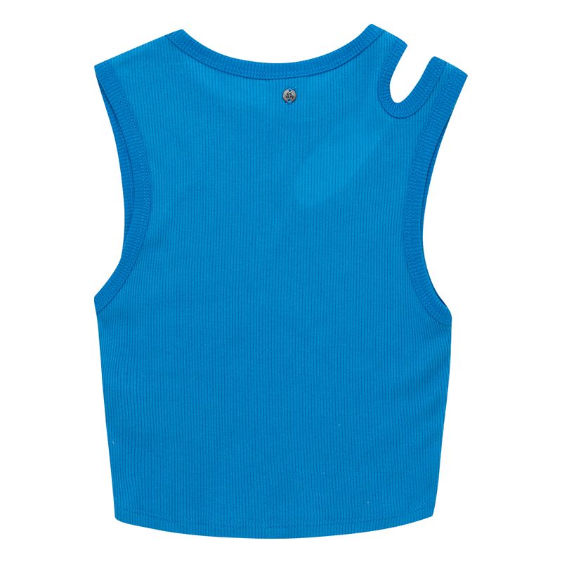 Camiseta-croptop-manga-sisa-para-niña-Ropa-nina-Azul