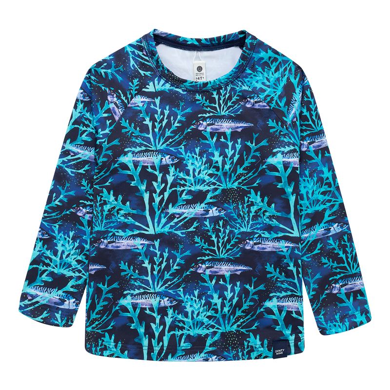 Camiseta-de-baño-manga-larga-para-bebe-niño-Ropa-bebe-nino-Azul