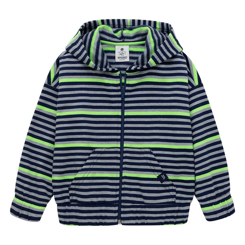 Buzo-abierto-con-capucha-Ropa-bebe-nino-Azul