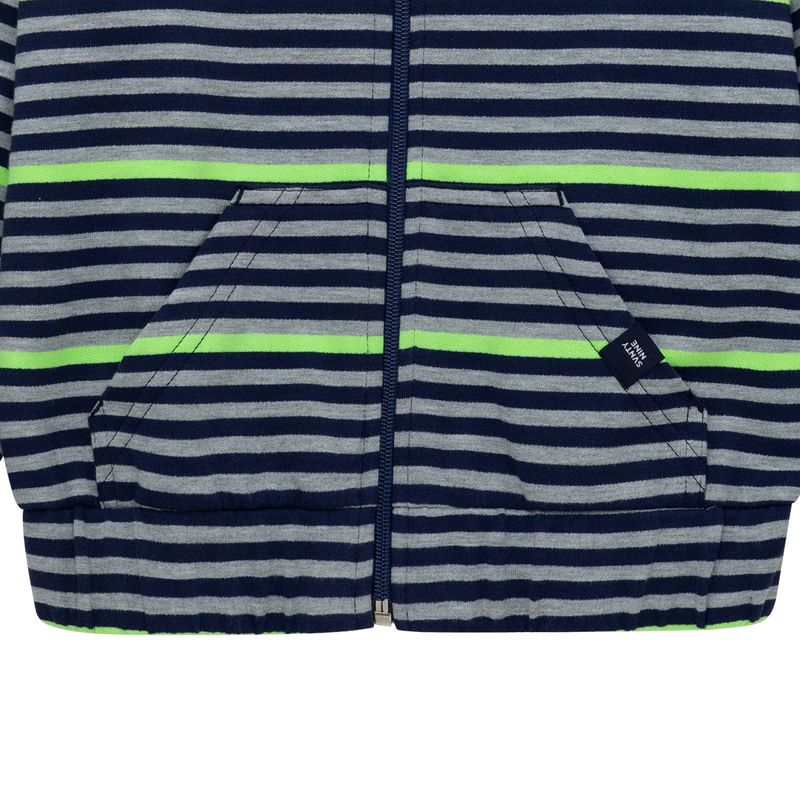 Buzo-abierto-con-capucha-Ropa-bebe-nino-Azul