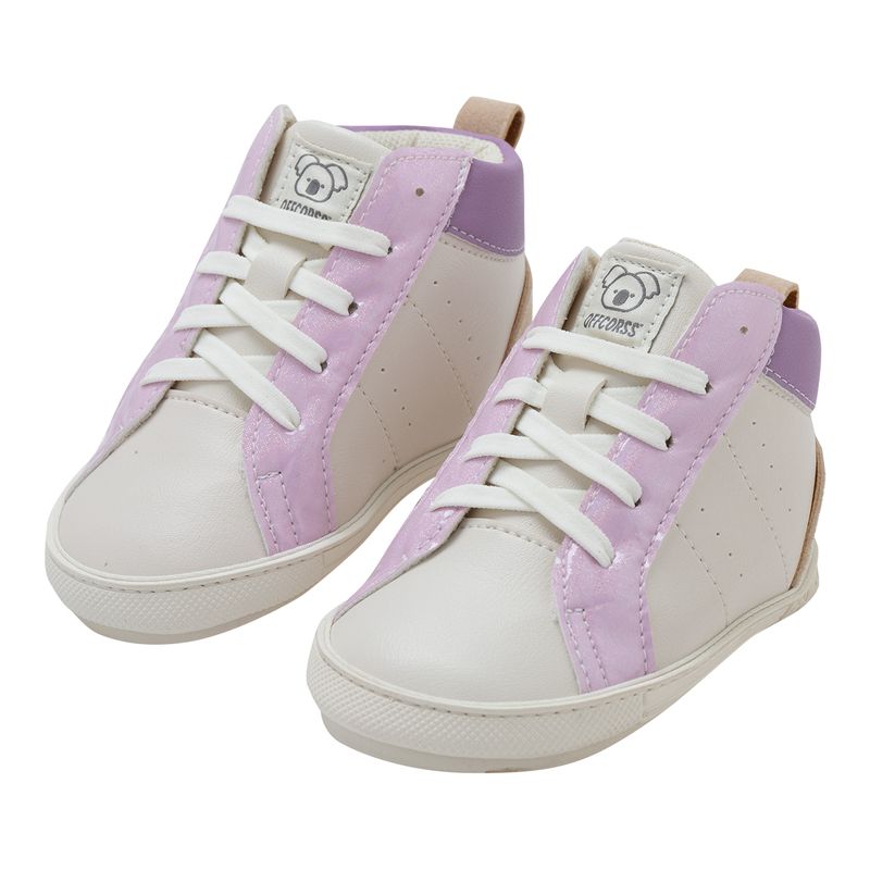 Zapatos-precaminador-con-cordones-elasticos-para-recien-nacida-niña