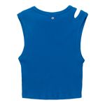 Camiseta-croptop-manga-sisa-para-niña-Ropa-nina-Azul