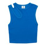 Camiseta-croptop-manga-sisa-para-niña-Ropa-nina-Azul
