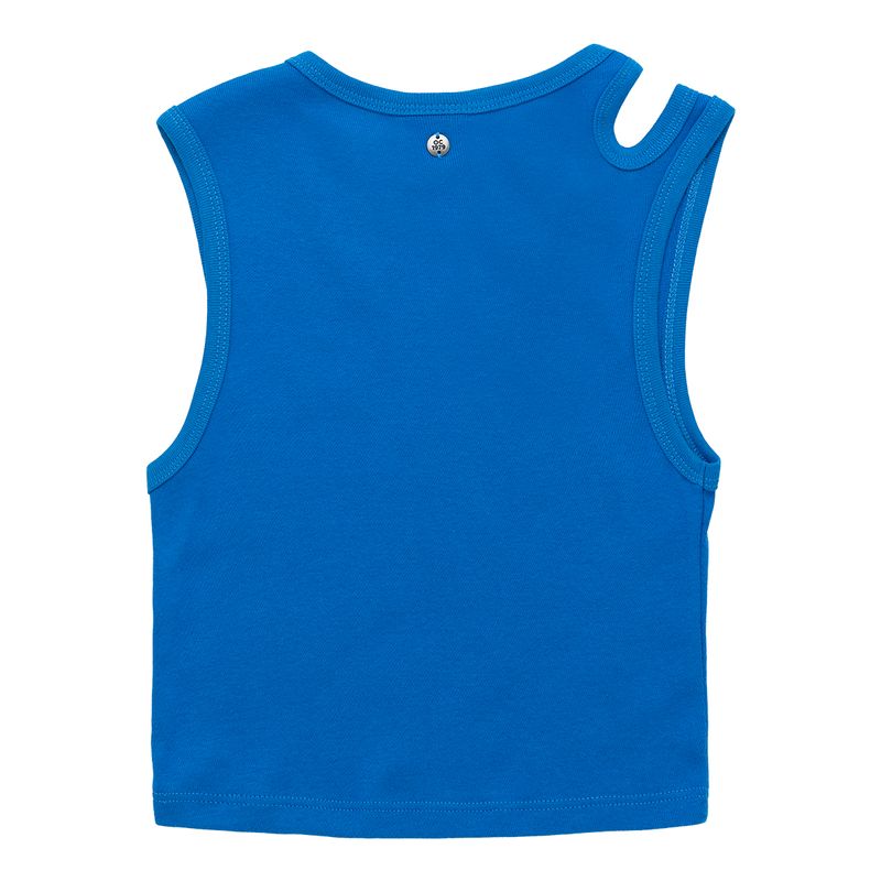 Camiseta-croptop-manga-sisa-para-niña-Ropa-nina-Azul