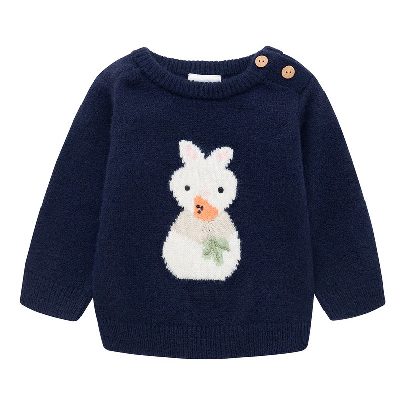 Buzo-cerrado-para-recien-nacido-unisex-Ropa-recien-nacido-nino-Azul