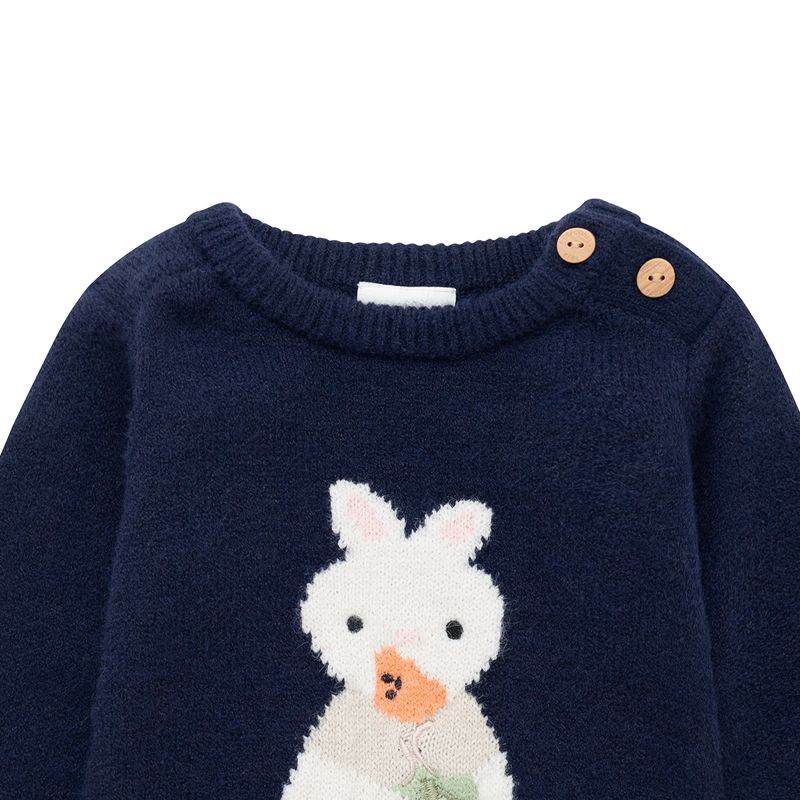 Buzo-cerrado-para-recien-nacido-unisex-Ropa-recien-nacido-nino-Azul