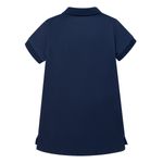 Camiseta-polo-para-niña-Ropa-nina-Azul