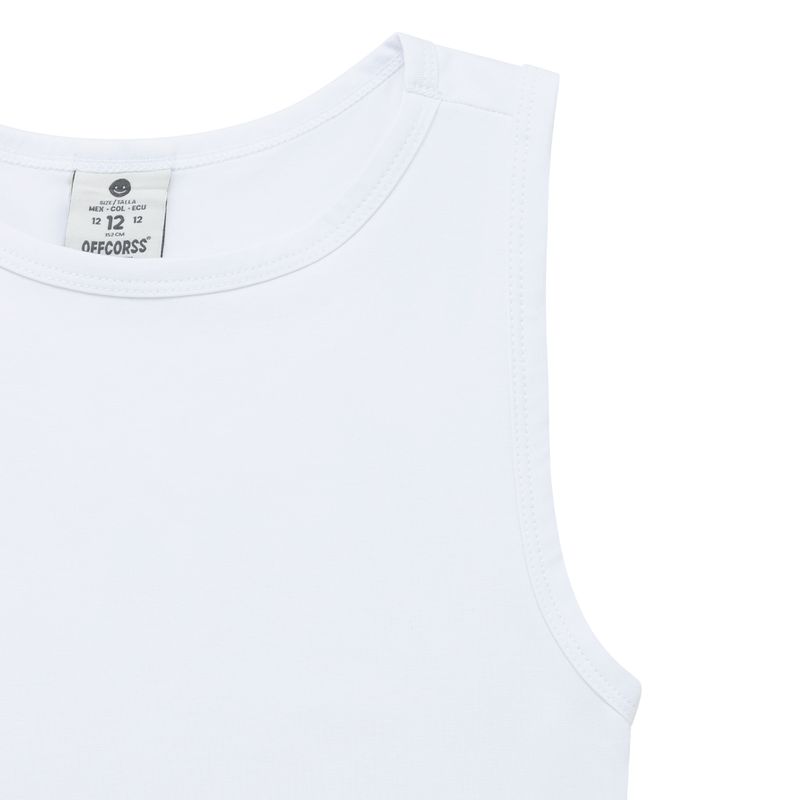 Camiseta-manga-sisa-para-niña-Ropa-nina-Blanco