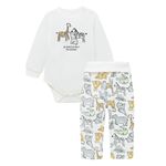 Pijama-body-manga-larga---pantalon-para-recien-nacido-unisex.-Ropa-recien-nacido-nino-Gris