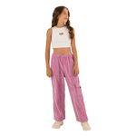 Camiseta-manga-sisa-tipo-crop-con-abertura-para-niña-Ropa-nina-Gris