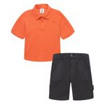 Conjunto-para-bebe-niño-de-camiseta-tipo-polo---bermuda-