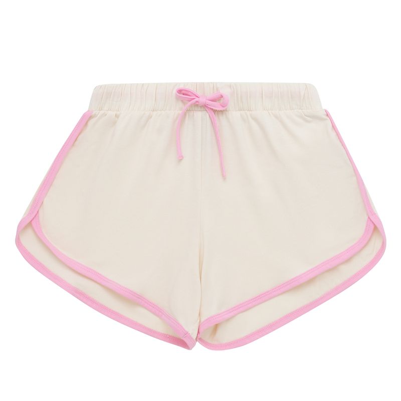 Pijama-para-niña-conjunto-de-camiseta-manga-corta---short-