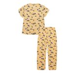 Pijama-para-niña-conjunto-de-camiseta-manga-corta---sudadera-