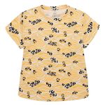 Pijama-para-niña-conjunto-de-camiseta-manga-corta---sudadera-