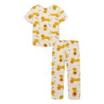 Pijama-para-bebe-niño-conjunto-de-camiseta-manga-corta---sudadera-