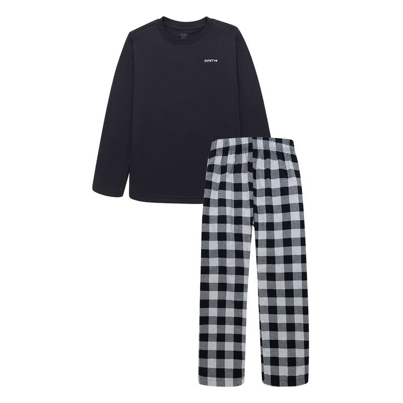 Pijama-para-niño-conjunto-de-camiseta-manga-larga---pantalon-