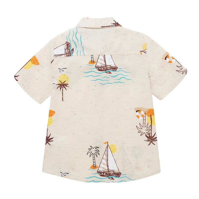 Camisa-para-bebe-niño-manga-corta-