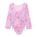 Vestido-de-baño-entero-para-bebe-niña-manga-larga-