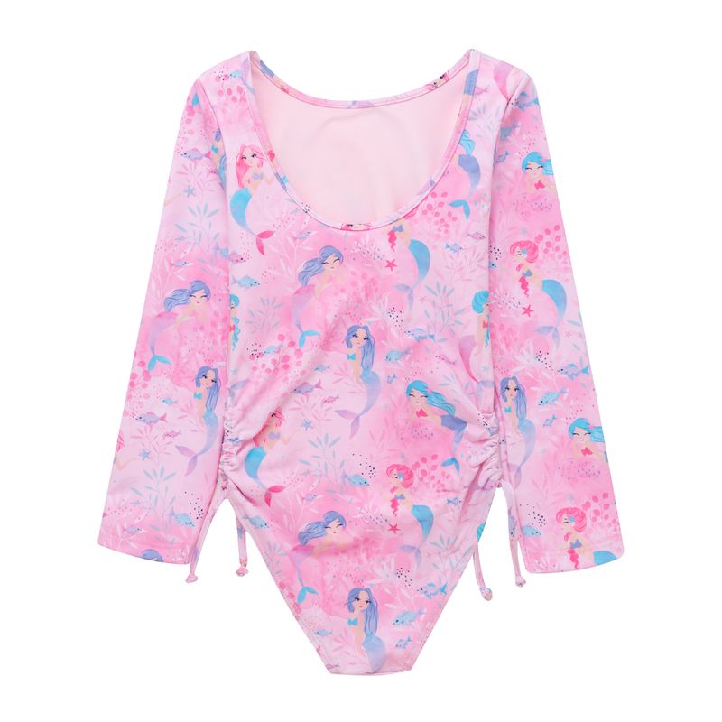 Vestido-de-baño-entero-para-bebe-niña-manga-larga-