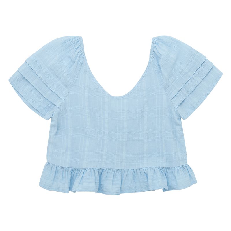 Camisa-para-niña-manga-corta