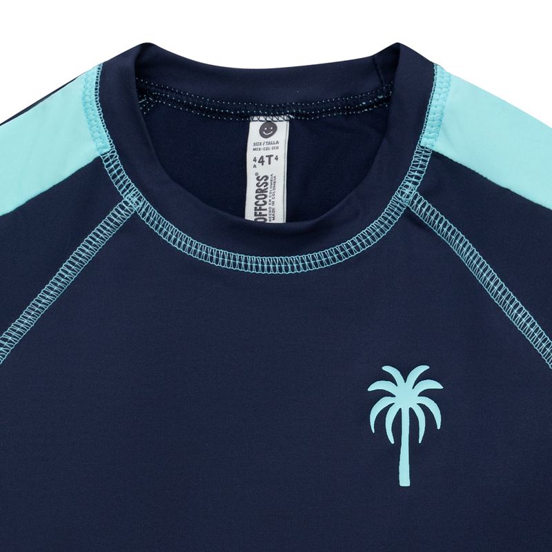 Camiseta-de-baño-manga-larga-para-bebe-niño