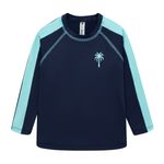 Camiseta-de-baño-manga-larga-para-bebe-niño