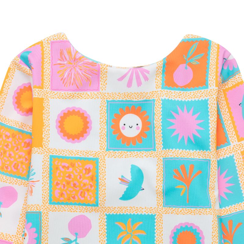 Vestido-de-baño-entero-para-bebe-niña-manga-larga-