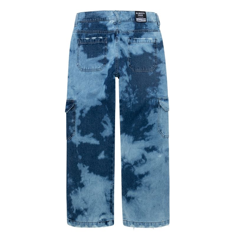 Denim-cargo-silueta-wide-leg-para-niña