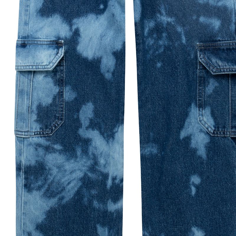 Denim-cargo-silueta-wide-leg-para-niña