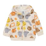 Chaqueta-para-recien-nacido-unisex-abierta-con-cierre-y-capucha-