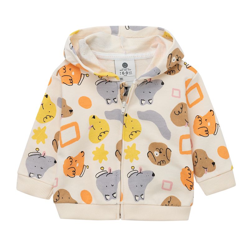 Chaqueta-para-recien-nacido-unisex-abierta-con-cierre-y-capucha-