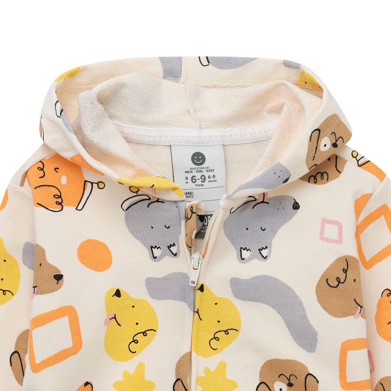 Chaqueta-para-recien-nacido-unisex-abierta-con-cierre-y-capucha-