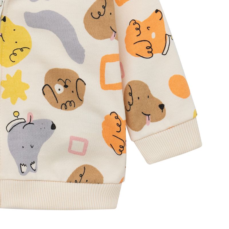 Chaqueta-para-recien-nacido-unisex-abierta-con-cierre-y-capucha-