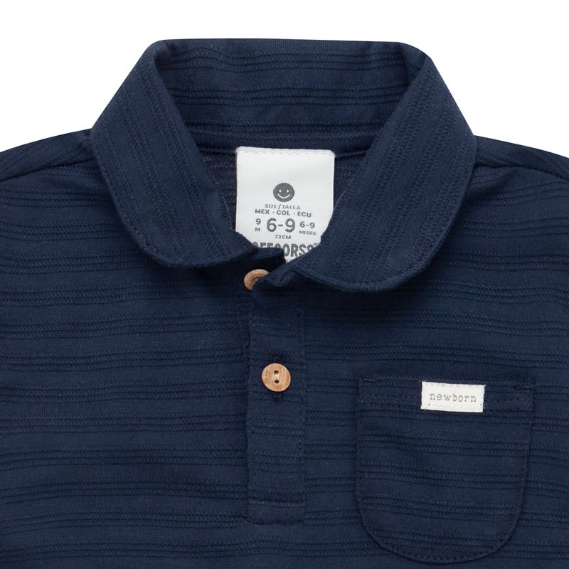 Camiseta-para-recien-nacido-niño-tipo-polo-