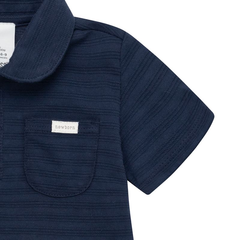 Camiseta-para-recien-nacido-niño-tipo-polo-