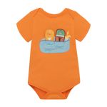 Body-manga-corta-para-recien-nacido-unisex-con-grafico-en-relieve