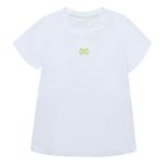 Camiseta-deportiva--para-niña-manga-corta-con-cortes-en-malla